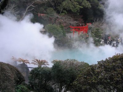 Successful operation of small-scale geothermal plant beside Onsen, Japan