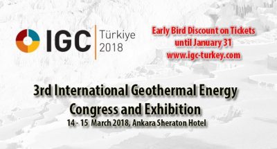 IGC Türkiye 2018 Kongresi “Early Bird” ücretleri için son tarih 31 Ocak 2018