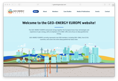 Geo-Energy Europe Metacluster yeni web sitesini yayımladı