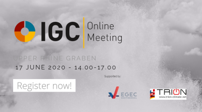 IGC events’den çevrimiçi toplantı; Upper Rhine Graben, 17 Haziran 2020