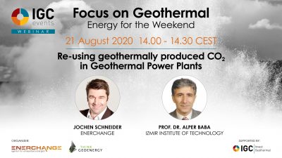 IGC etkinliklerinde bu haftanın konuğu CO2in değerlendirilmesi konusu ile Alper Baba