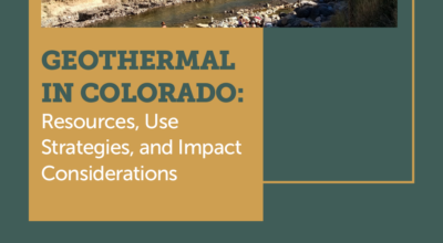 Colorado, ayrıntılı jeotermal kaynak ve kullanım raporu yayınladı